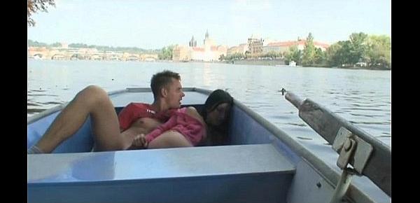  hot boat trip porn in public